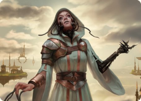 Phyrexian Missionary Art Card [Dominaria United Art Series] | Tables and Towers