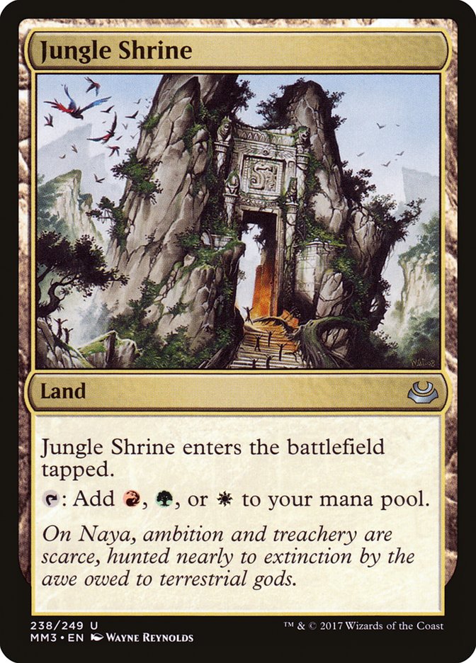 Jungle Shrine [Modern Masters 2017] | Tables and Towers