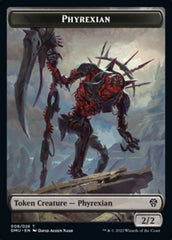 Phyrexian // Zombie Double-Sided Token [Dominaria United Tokens] | Tables and Towers