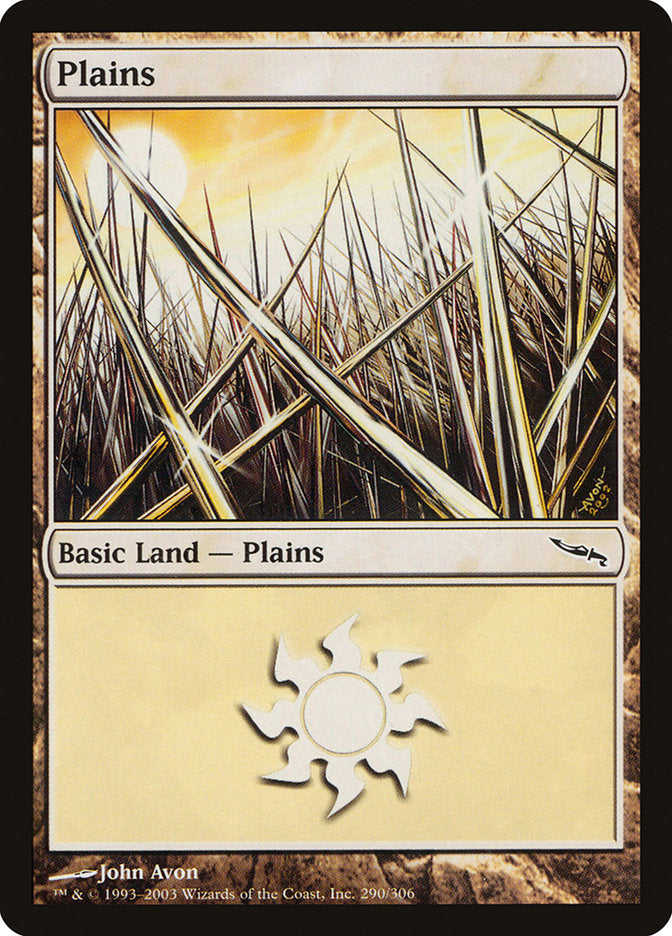 Plains (290) [Mirrodin] | Tables and Towers