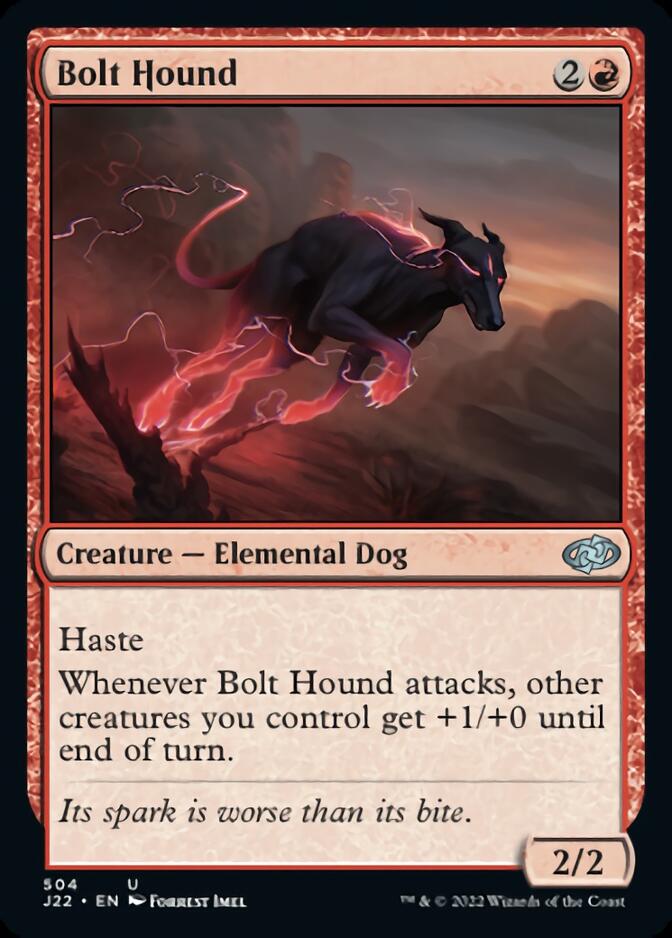 Bolt Hound [Jumpstart 2022] | Tables and Towers