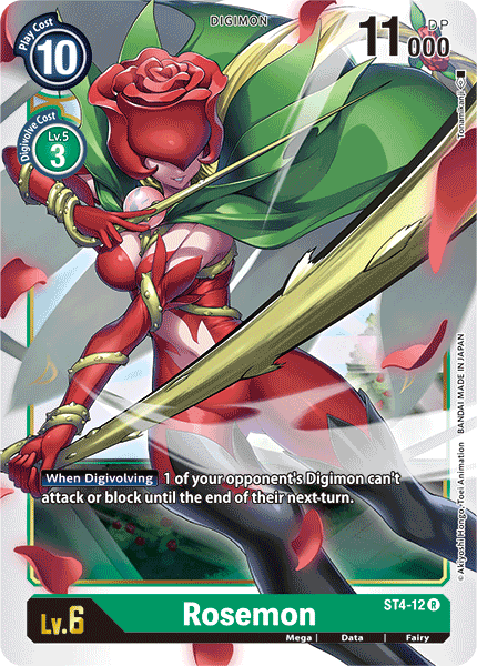 Rosemon [ST4-12] [Starter Deck: Giga Green] | Tables and Towers