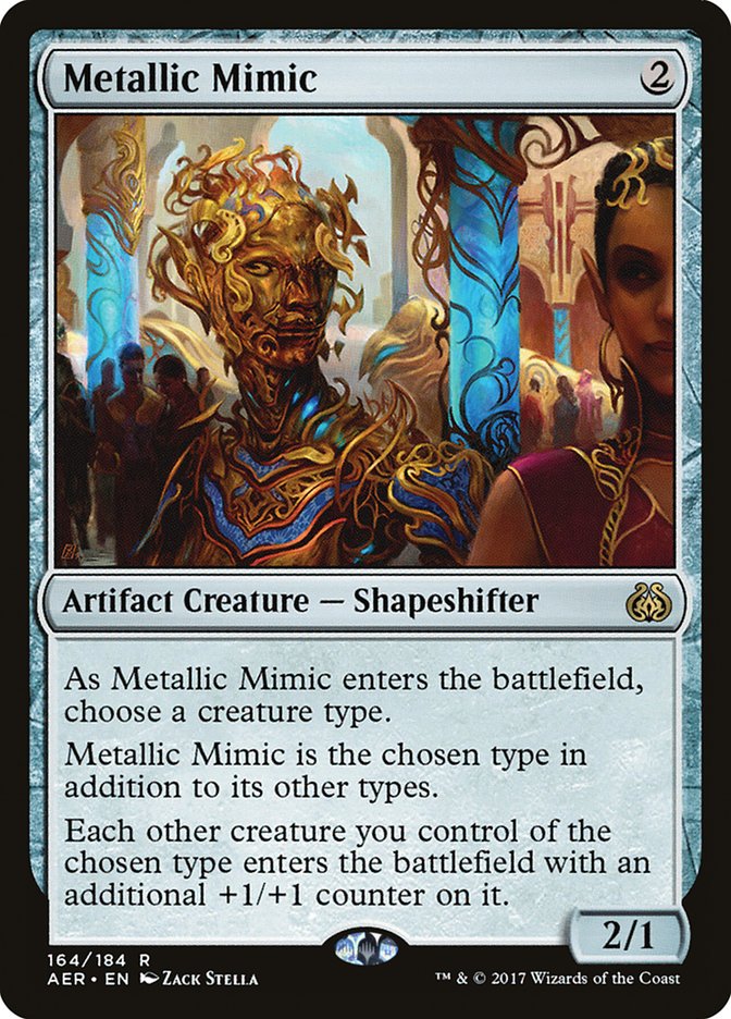 Metallic Mimic [Aether Revolt] | Tables and Towers