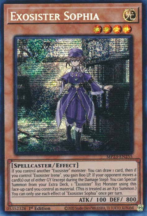 Exosister Sophia [MP23-EN255] Prismatic Secret Rare | Tables and Towers