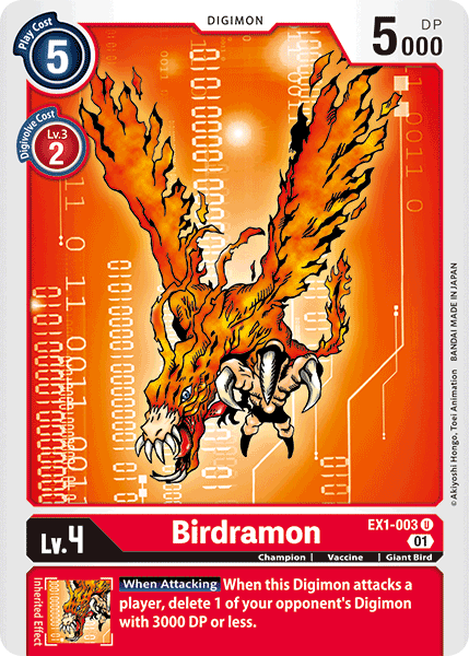 Birdramon [EX1-003] [Classic Collection] | Tables and Towers