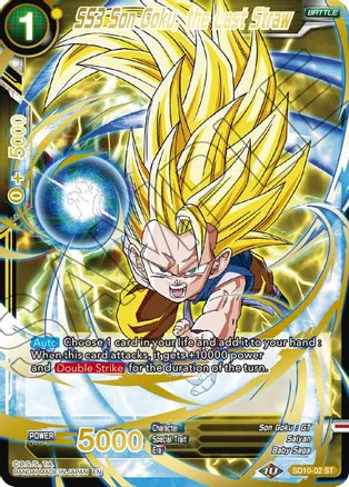 SS3 Son Goku, the Last Straw (Gold Stamped) (SD10-02) [Mythic Booster] | Tables and Towers