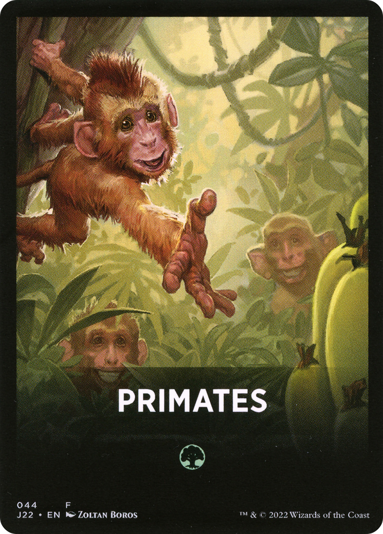 Primates Theme Card [Jumpstart 2022 Front Cards] | Tables and Towers