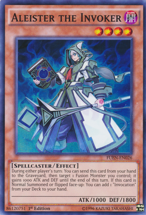 Aleister the Invoker [FUEN-EN026] Super Rare | Tables and Towers