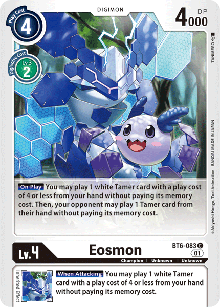 Eosmon [BT6-083] [Double Diamond] | Tables and Towers