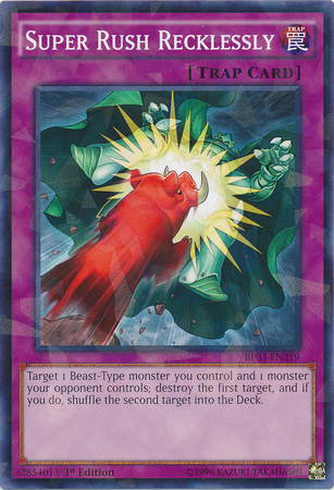 Super Rush Recklessly [BP03-EN219] Shatterfoil Rare | Tables and Towers