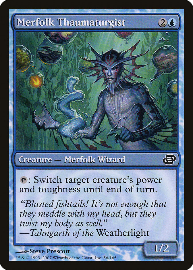 Merfolk Thaumaturgist [Planar Chaos] | Tables and Towers