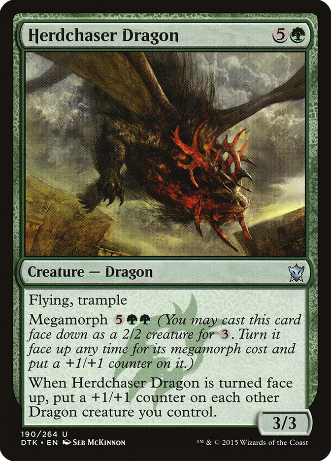 Herdchaser Dragon [Dragons of Tarkir] | Tables and Towers