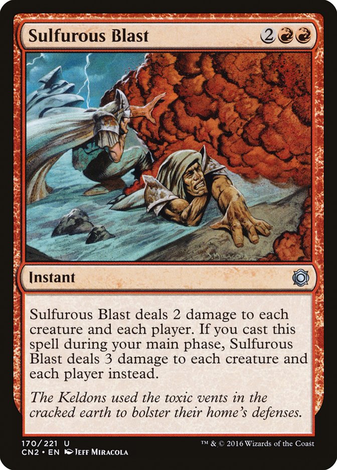 Sulfurous Blast [Conspiracy: Take the Crown] | Tables and Towers