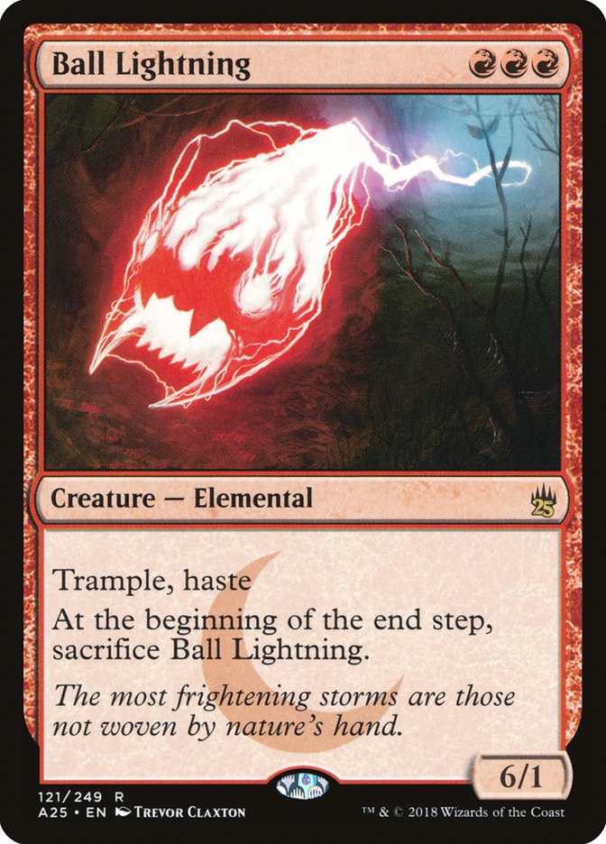 Ball Lightning [Masters 25] | Tables and Towers