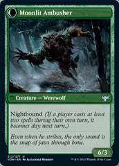 Oakshade Stalker // Moonlit Ambusher [Innistrad: Crimson Vow] | Tables and Towers