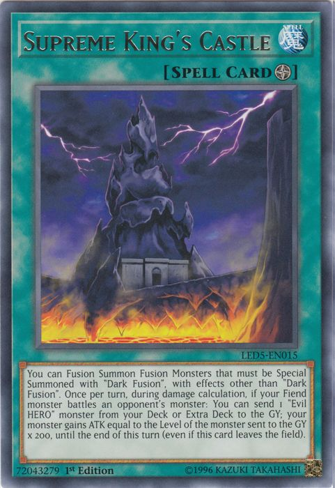 Supreme King's Castle [LED5-EN015] Rare | Tables and Towers