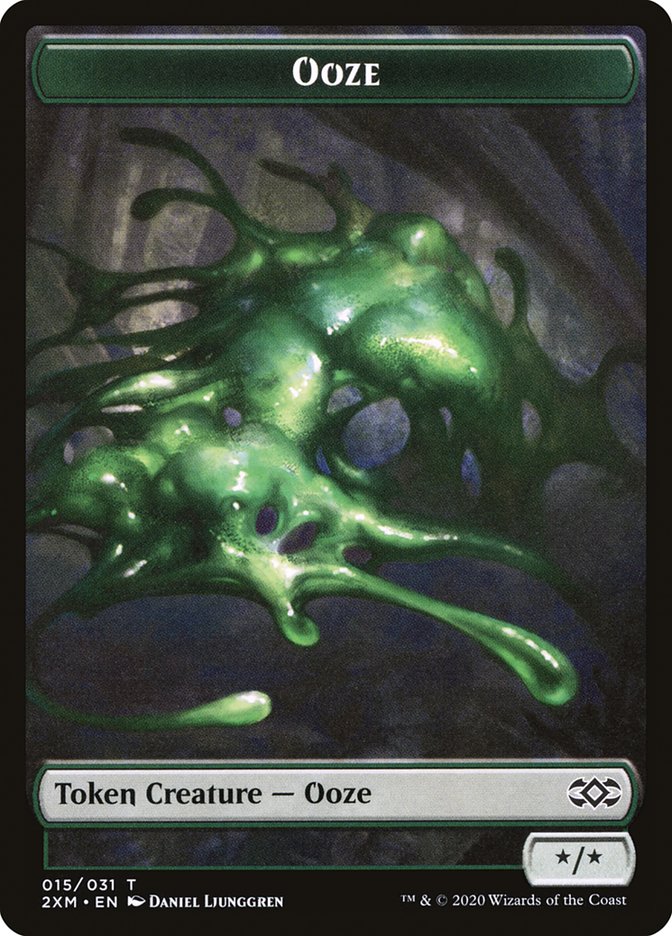 Ooze Token [Double Masters Tokens] | Tables and Towers