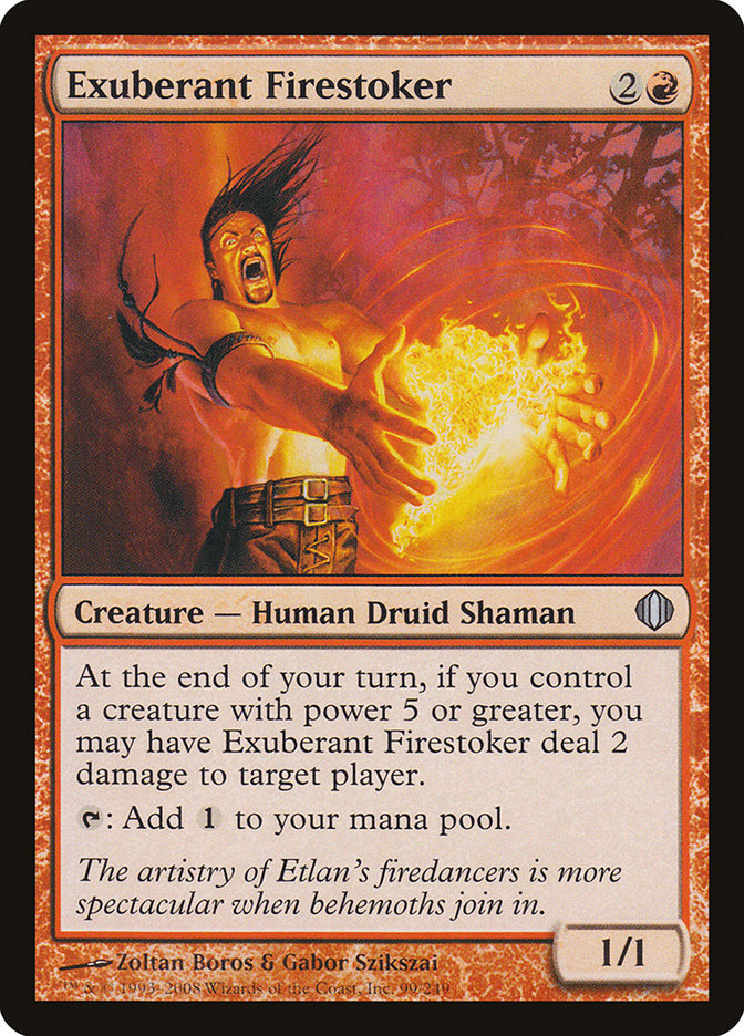 Exuberant Firestoker [Shards of Alara] | Tables and Towers