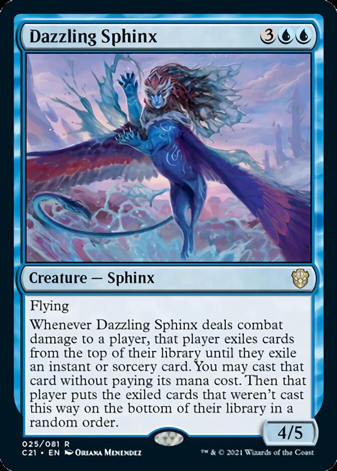 Dazzling Sphinx [Commander 2021] | Tables and Towers