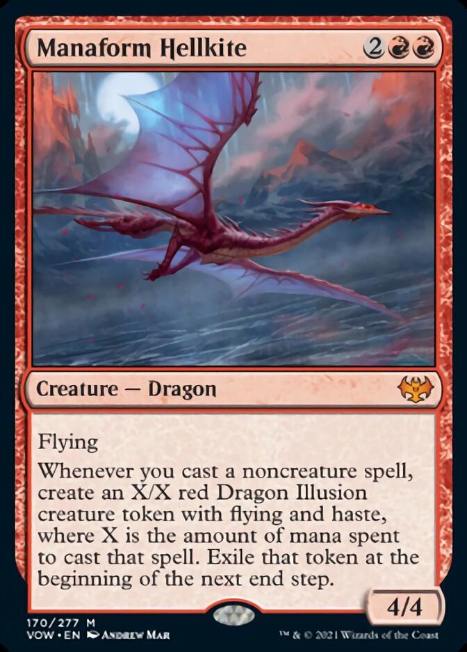 Manaform Hellkite [Innistrad: Crimson Vow] | Tables and Towers