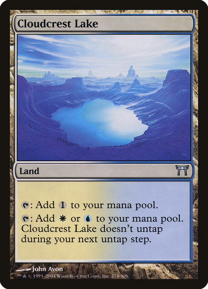 Cloudcrest Lake [Champions of Kamigawa] | Tables and Towers