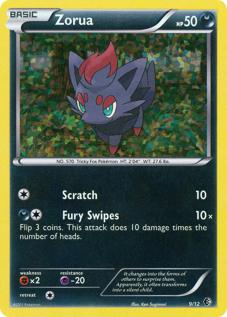 Zorua (9/12) [McDonald's Promos: 2011 Collection] | Tables and Towers