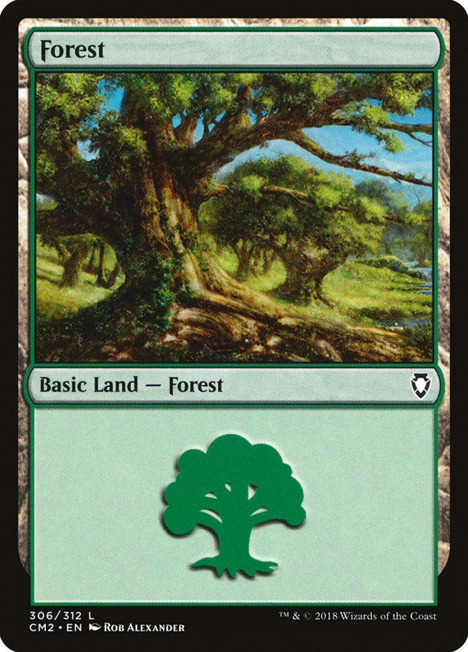 Forest (306) [Commander Anthology Volume II] | Tables and Towers