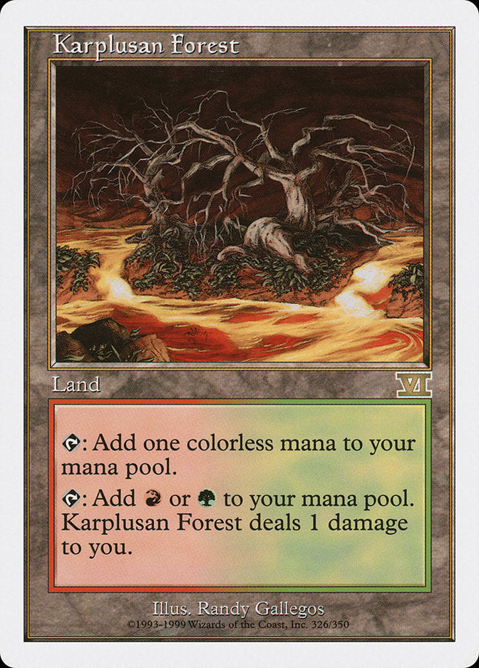 Karplusan Forest [Classic Sixth Edition] | Tables and Towers