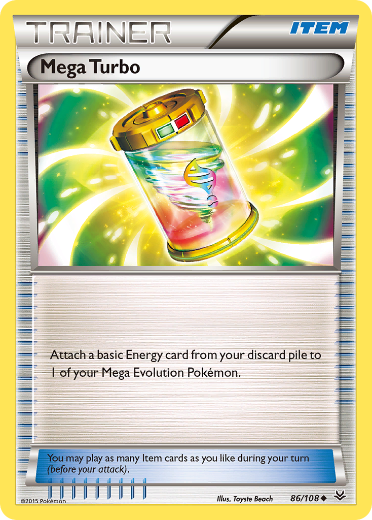 Mega Turbo (86/108) [XY: Roaring Skies] | Tables and Towers