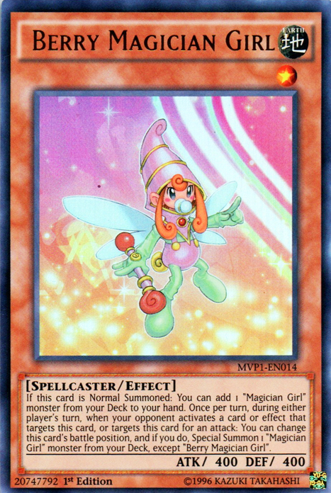 Berry Magician Girl [MVP1-EN014] Ultra Rare | Tables and Towers