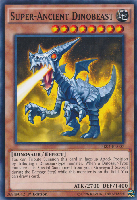 Super-Ancient Dinobeast [SR04-EN007] Common | Tables and Towers