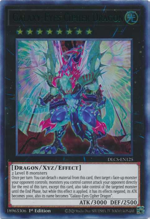 Galaxy-Eyes Cipher Dragon (Green) [DLCS-EN125] Ultra Rare | Tables and Towers