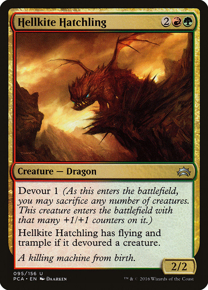 Hellkite Hatchling [Planechase Anthology] | Tables and Towers