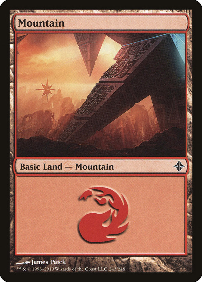 Mountain (243) [Rise of the Eldrazi] | Tables and Towers