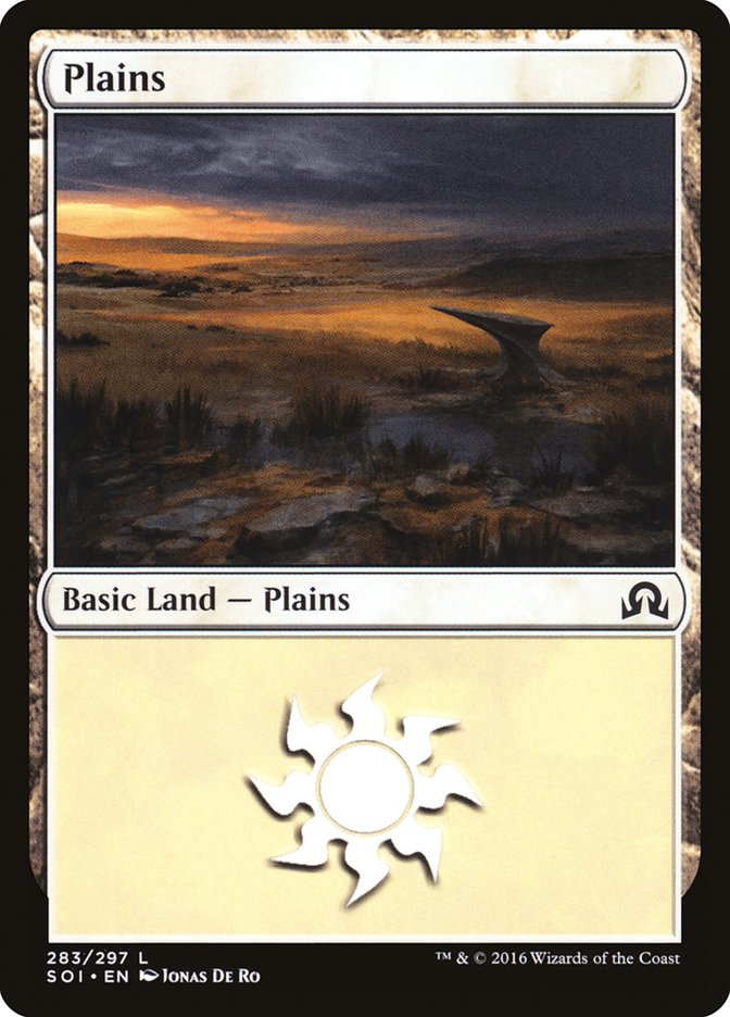 Plains (283) [Shadows over Innistrad] | Tables and Towers