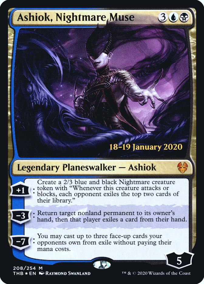 Ashiok, Nightmare Muse [Theros Beyond Death Prerelease Promos] | Tables and Towers