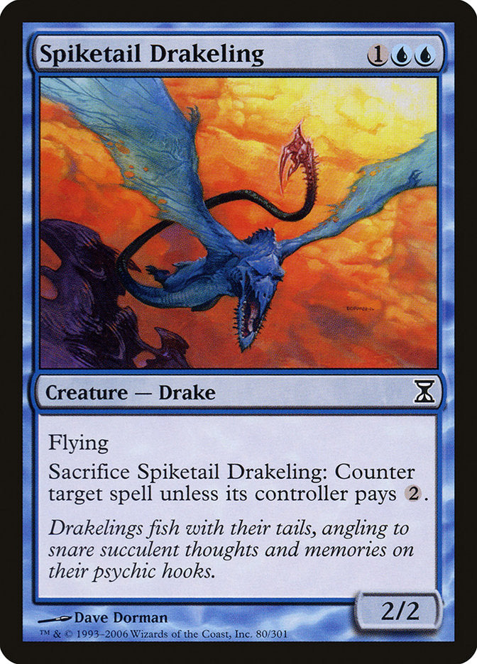 Spiketail Drakeling [Time Spiral] | Tables and Towers