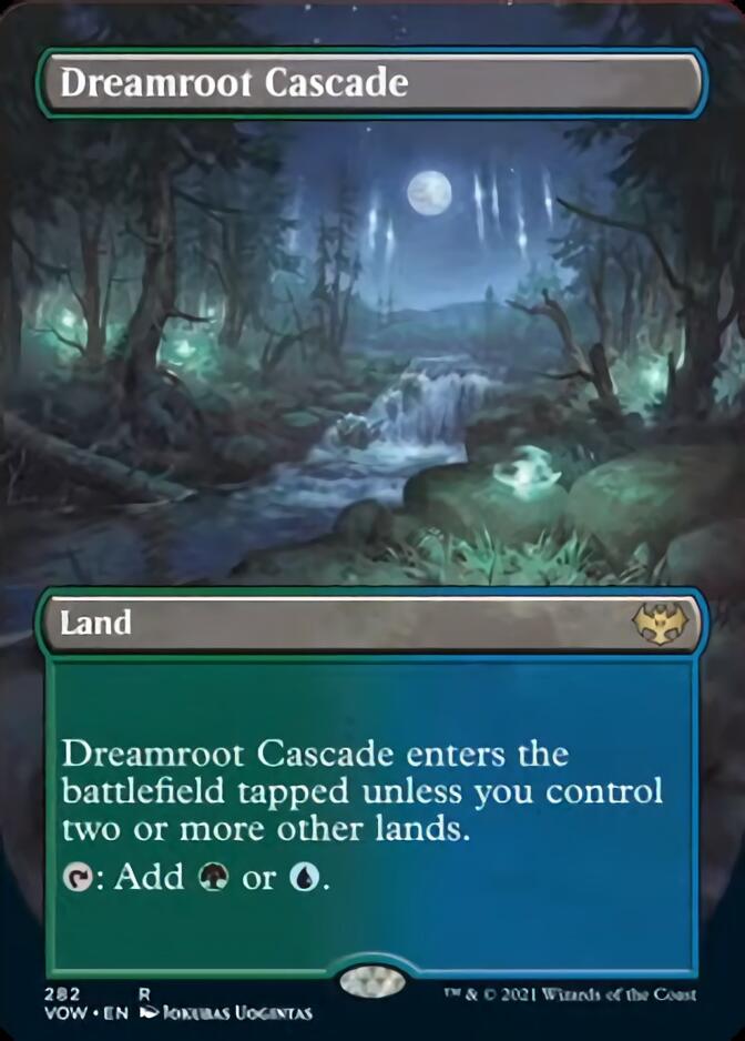 Dreamroot Cascade (Borderless Alternate Art) [Innistrad: Crimson Vow] | Tables and Towers