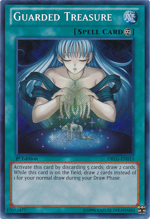 Guarded Treasure [DRLG-EN013] Secret Rare | Tables and Towers