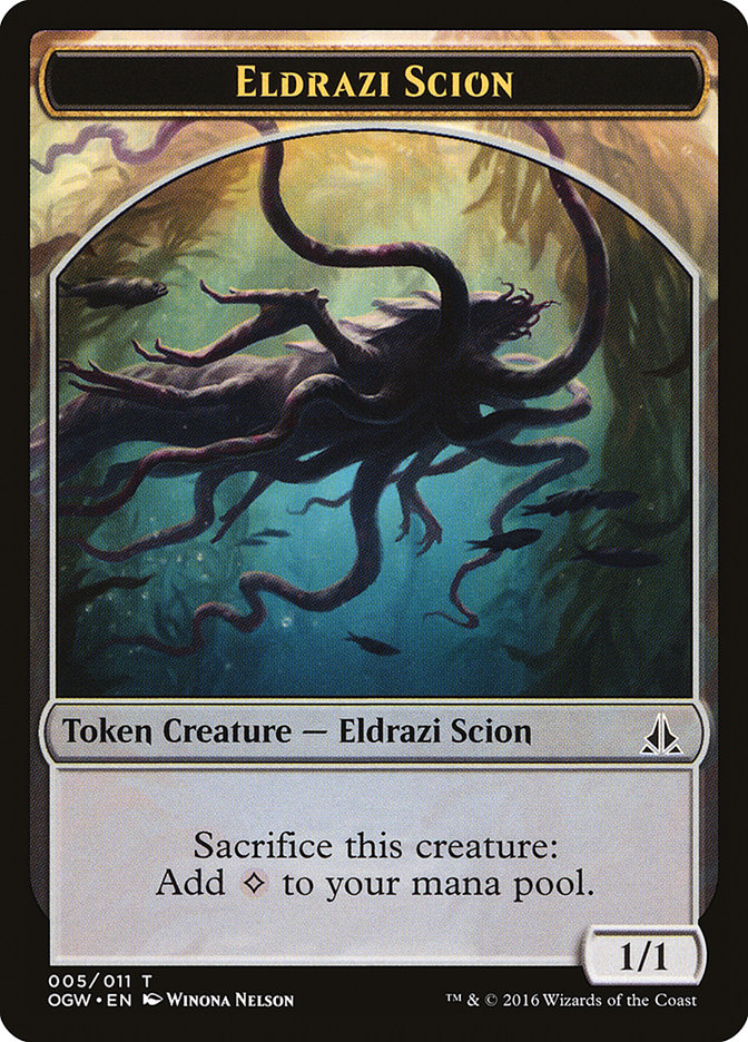 Eldrazi Scion Token (005/011) [Oath of the Gatewatch Tokens] | Tables and Towers