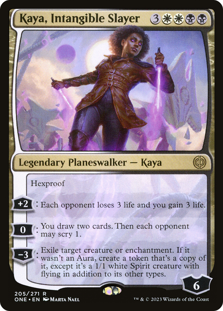 Kaya, Intangible Slayer [Phyrexia: All Will Be One] | Tables and Towers