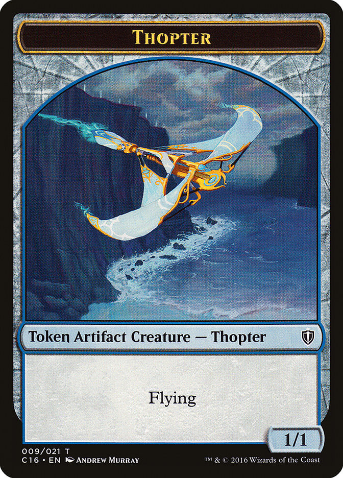 Goat // Thopter Double-Sided Token [Commander 2016 Tokens] | Tables and Towers