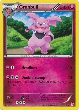 Granbull (29/30) [XY: Trainer Kit - Sylveon] | Tables and Towers