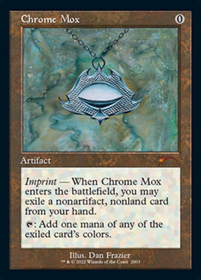 Chrome Mox (Retro) [Secret Lair 30th Anniversary Countdown Kit] | Tables and Towers