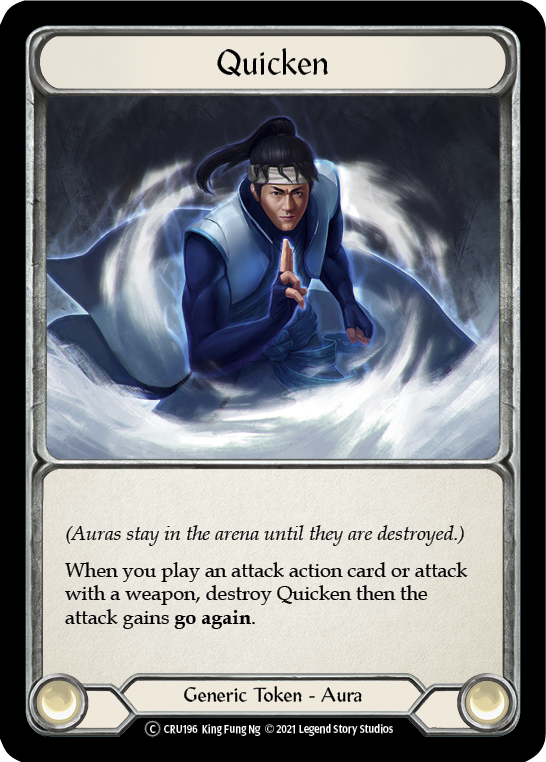 Quicken [U-CRU196-RF] (Crucible of War)  Rainbow Foil | Tables and Towers