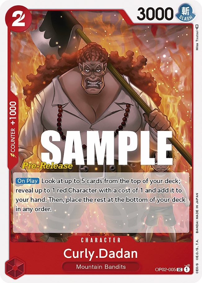 Curly.Dadan [Paramount War Pre-Release Cards] | Tables and Towers