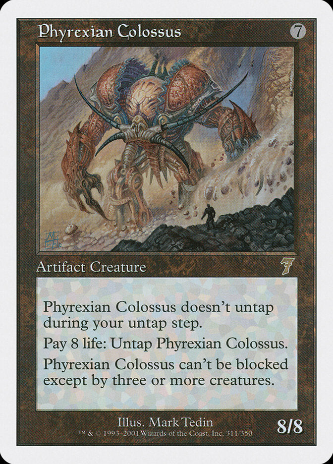 Phyrexian Colossus [Seventh Edition] | Tables and Towers