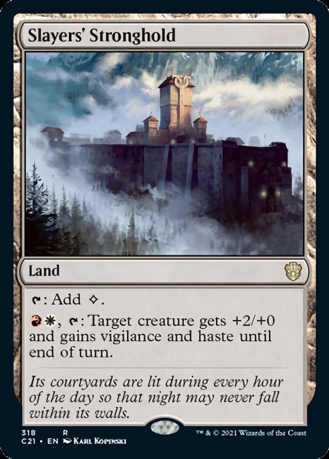 Slayers' Stronghold [Commander 2021] | Tables and Towers