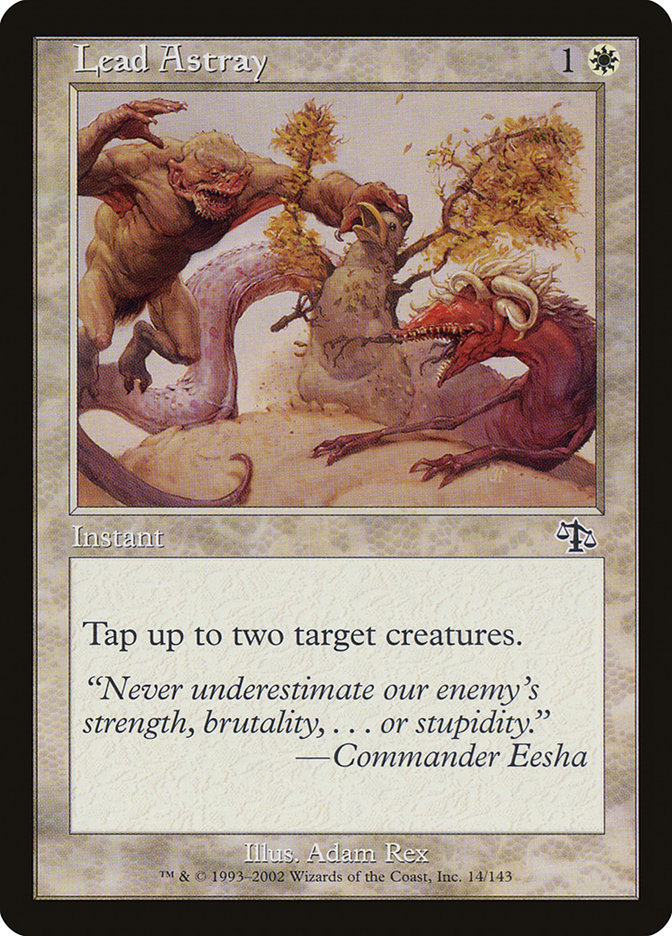 Lead Astray [Judgment] | Tables and Towers