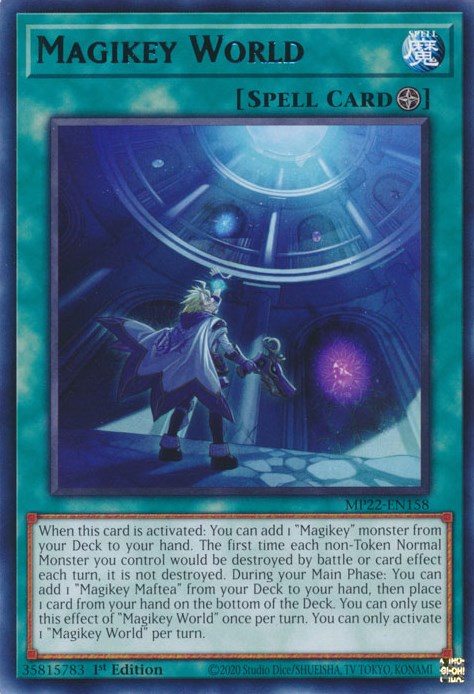 Magikey World [MP22-EN158] Rare | Tables and Towers
